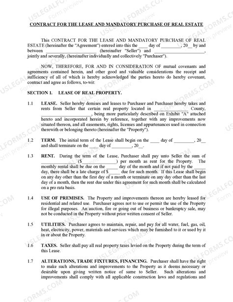 Real Estate Contract Clauses Examples In King | US Legal Forms