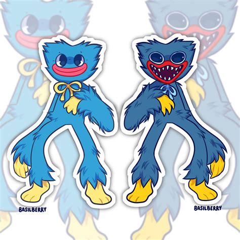 Huggy-wuggy//art by me @basilberrys on twitter : r/fanart