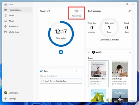 Image result for Windows 11 Timer App