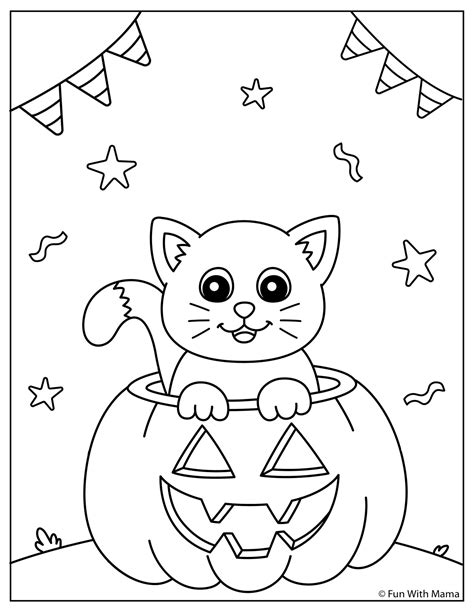 Halloween Coloring Pages Printable Halloween Coloring Pages