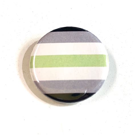 RePop Gifts | Agender Pride Flag Button