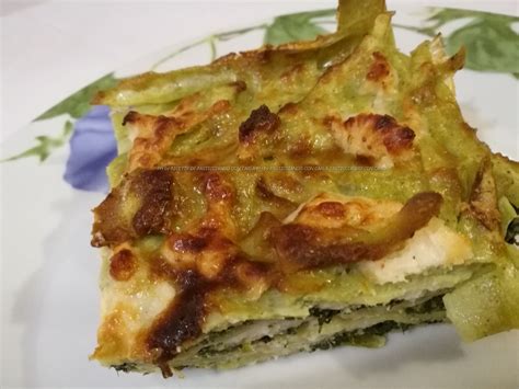 Lasagna verde spinaci e ricotta ricetta light  