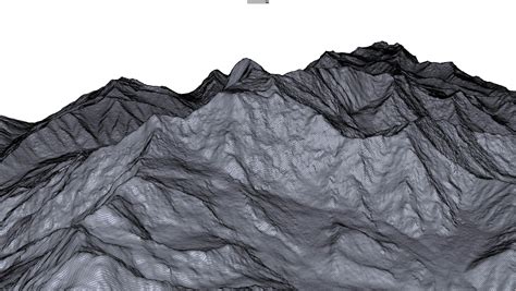Nanga Parbat Pakistan Terrain 3D Model by 3dstudio