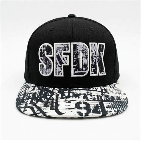 Gorra bordada visera plana "SCRIPT" - SFDK tienda oficial