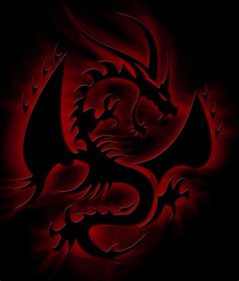 🔥 Free Download Black And Red Dragons Logo Image Amp Pictures Becuo by ...
