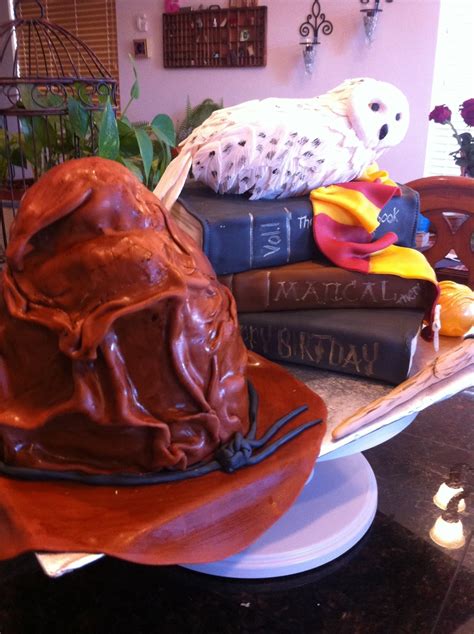 Harry Potter Cake Tutorial 的图像结果