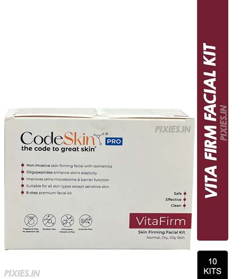 Buy CodeSkin Pro VitaFirm Skin Firming Facial Kit - Normal, Dry, Oily ...
