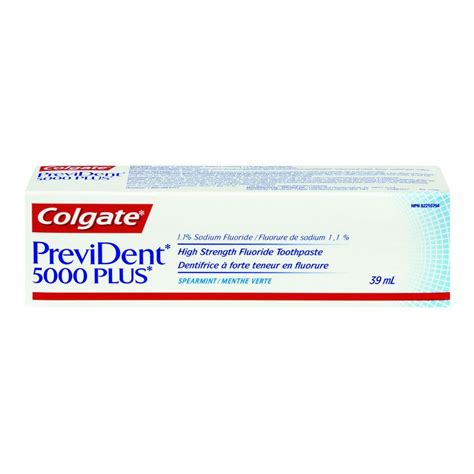 Colgate Prevident 5000 Plus Spearmint Fluoride Anti Cavity Toothpaste, Mint, 39 Ml - CTC Health