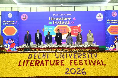 Delhi University Literature Festival 1.0