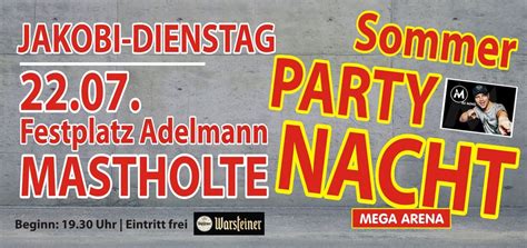 Jakobi Mastholte bei Adelmann 2025, Lippstädter Str.5, 33397 Mastholte ...