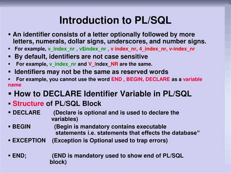 +PL SQL Introduction 的图像结果
