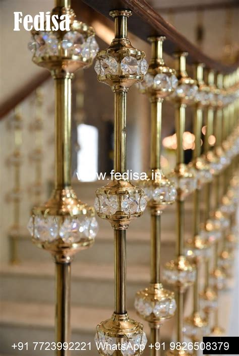 Designer Brass Railing Design For Luxury Villas Stainless Steel Window ...