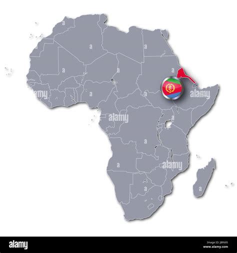 Map Of Africa Eritrea