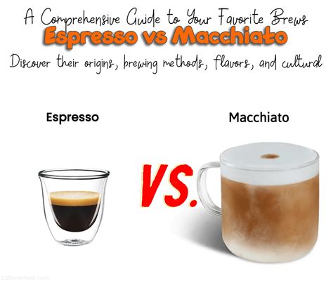 Difference Between Cappuccino And Macchiato