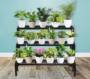 VIRUSHKA AND VIRUSHKA 3 Step Tire Planter Stand Plant Container Set ...