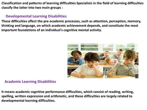 Types of learning difficulties and treatment methods | PDF