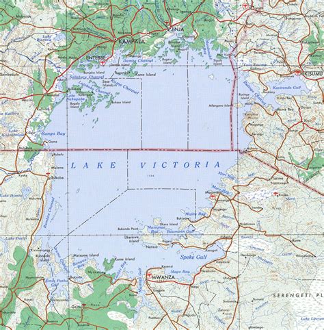 Lake Victoria Map