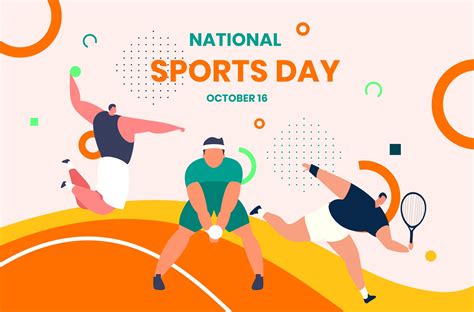 National Sports Day Banner in Illustrator, SVG, JPG, EPS, PNG, PSD ...