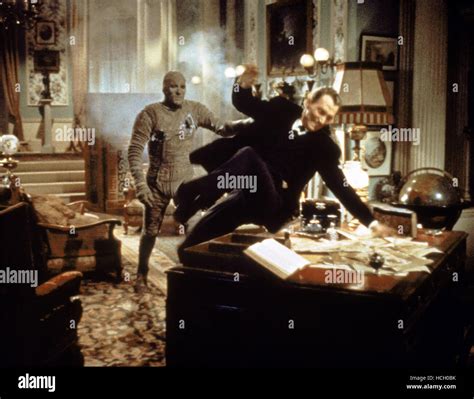 THE MUMMY, Christopher Lee, Peter Cushing, 1959 Stock Photo - Alamy