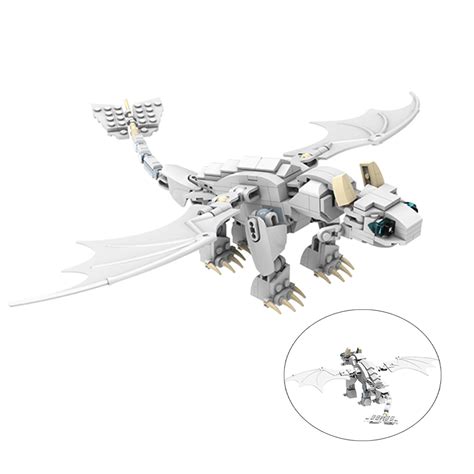 Buildmoc Dragon Toothless Night Fury & Light Fury 465 PCS Set India | Ubuy