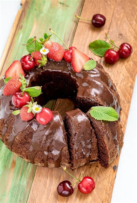 double chocolate bundt cake