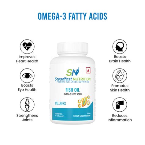 Buy Fish Oil Capsules | Omega-3 Fatty Acids for Brain, Bone, Hair ...
