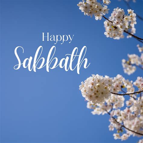 Happy Sabbath Images