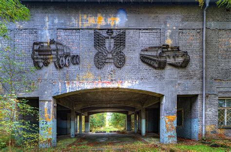 Artillery Range Stands Abandoned in a Forest - Abandoned Spaces