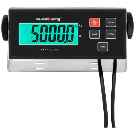 Weighing Scale - digital - 5000 kg / 1 kg - 1000 x 100 mm | www.expondo ...