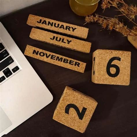 Cute Cork Calendar | EarthBased