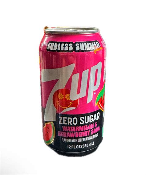 7up Watermelon & Strawberry - Zero Sugar Limited Edition – Exotic Snack ...