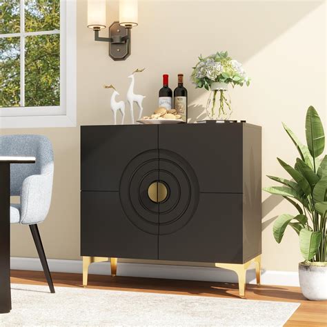 Small Black Buffet