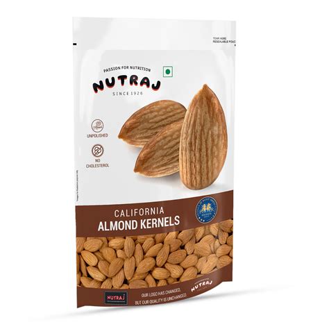 Nutraj Californian 250gm Almonds (Badam) Dry Fruit Nuts Price