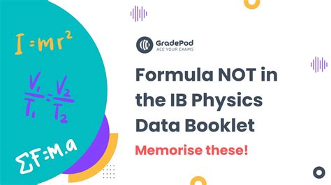 Ib Physics Data Booklet