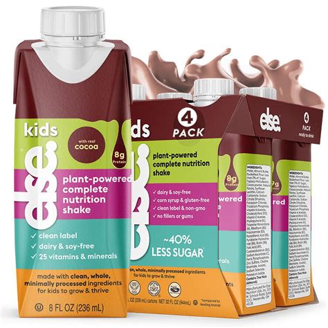 Else Nutrition Kids Complete Nutritional Shake Ready-to-Drink ...