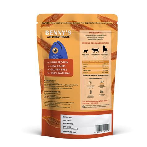 Fish & Herbs Jerky - 50g – Benny’s Bowl