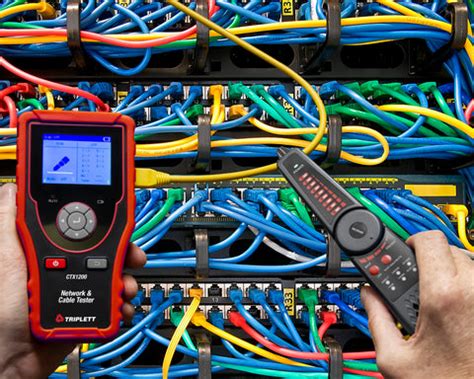 Network & Cable Tester with Probe- (CTX1200) — Triplett Test Equipment ...