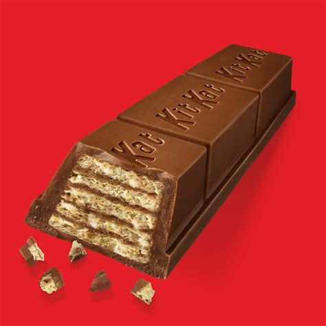KIT KAT BIG KAT King Size Candy Bar, Milk Chocolate Covered Crisp Wafer ...