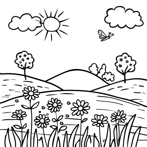 48 Best Easy Springtime Drawing Ideas Drawing Ideas (Free Printable PDFs)