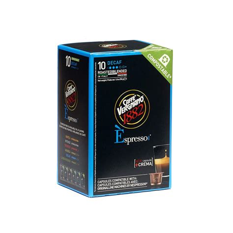 Buy Caffe Vergnano Decaf Capsules Compatible with Original Line ...