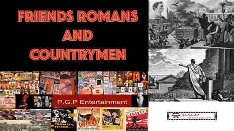Friends, romans and countrymen. - YouTube