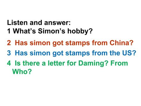 Collecting Stamps Is My Hobbies 课件 PPT 图片 的图像结果