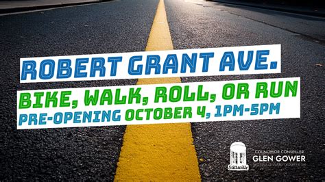 Bike, Walk, Roll or Run on Robert Grant Ave! - Glen Gower | Councillor ...
