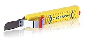 Jokari 10281 Secura Cable Stripping Knife for All Standard Round Cables ...