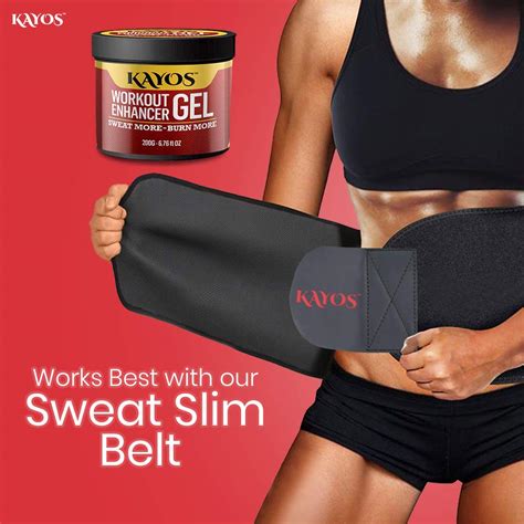 Kayos Workout Enhancer Gel to Sweat More & Boost Cardio Gym Workouts ...