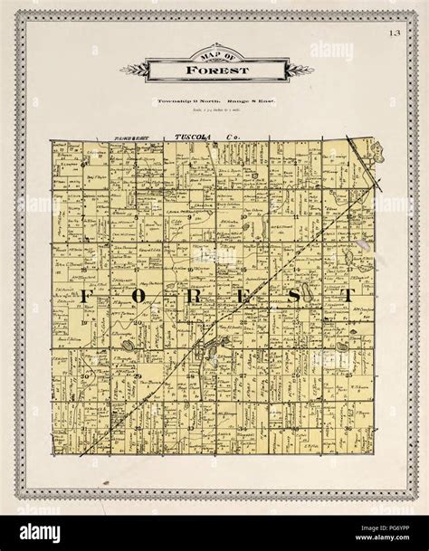 Atlas of Genesee County, Michigan - containing maps of every township in the county, with ...