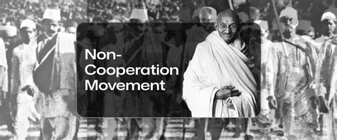 When Did Start Non Cooperation Movement