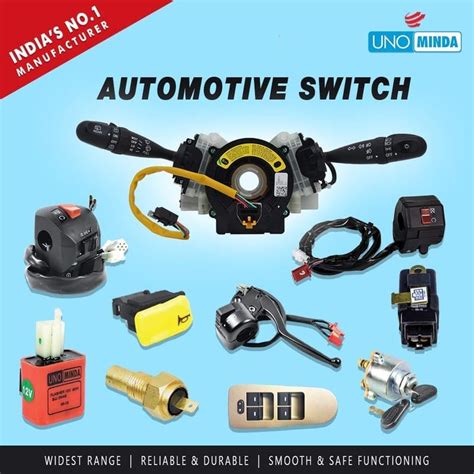 UNO MINDA 850058 Starter Relay - 12V/ 80A - Without Bracket