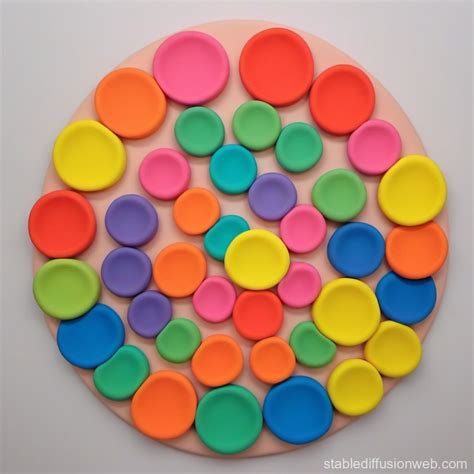 Circles Optical Illusion in Motion | Stable Diffusion Online