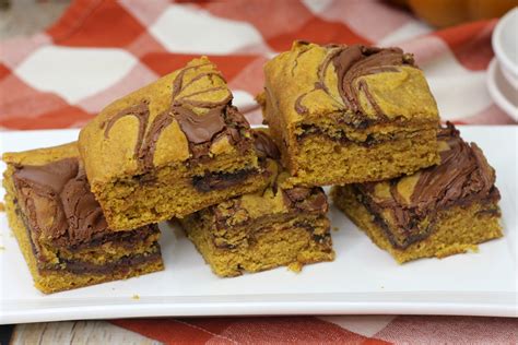 Pumpkin Brownie Recipe With Nutella